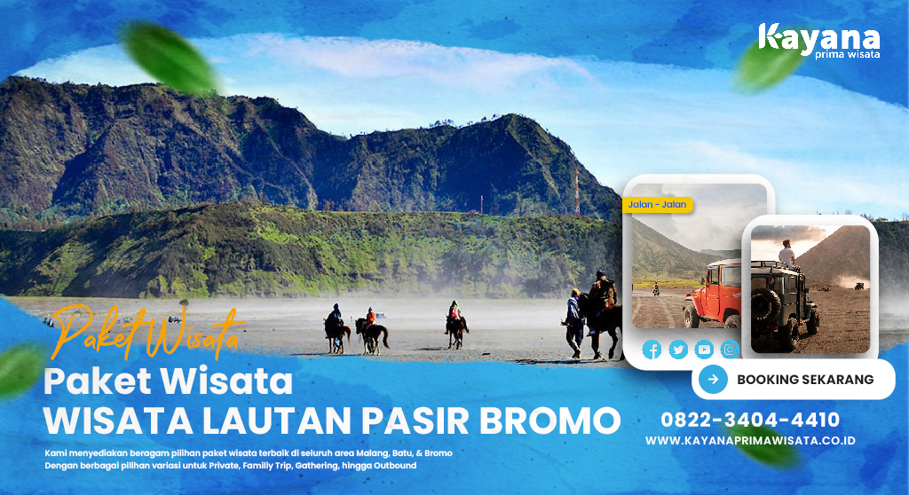Paket Wisata Bromo Lautan Pasir