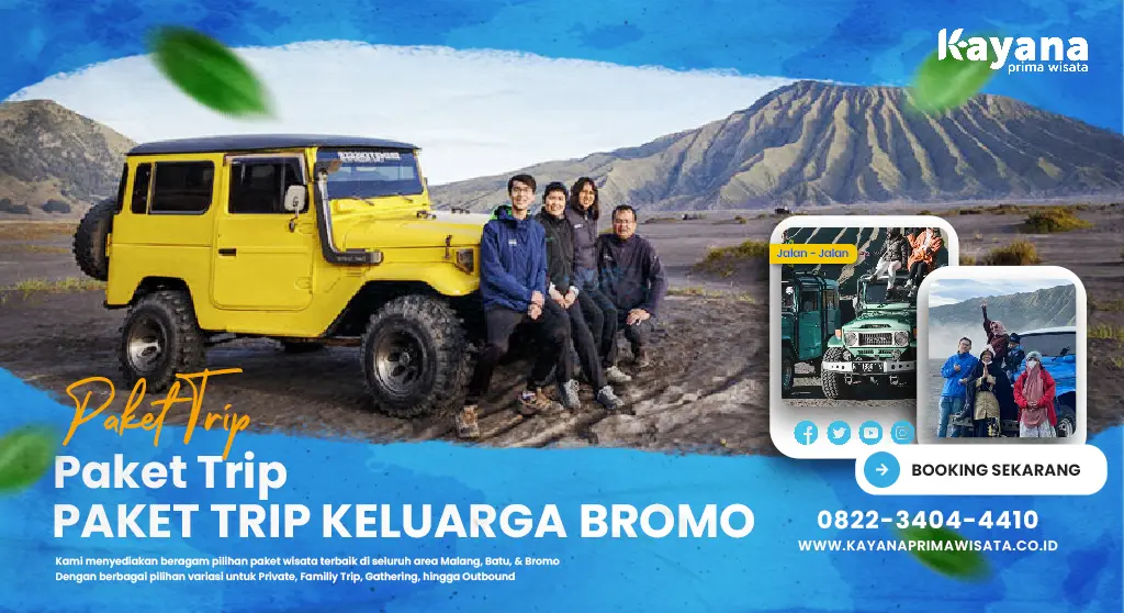 Paket Trip Keluarga ke Bromo