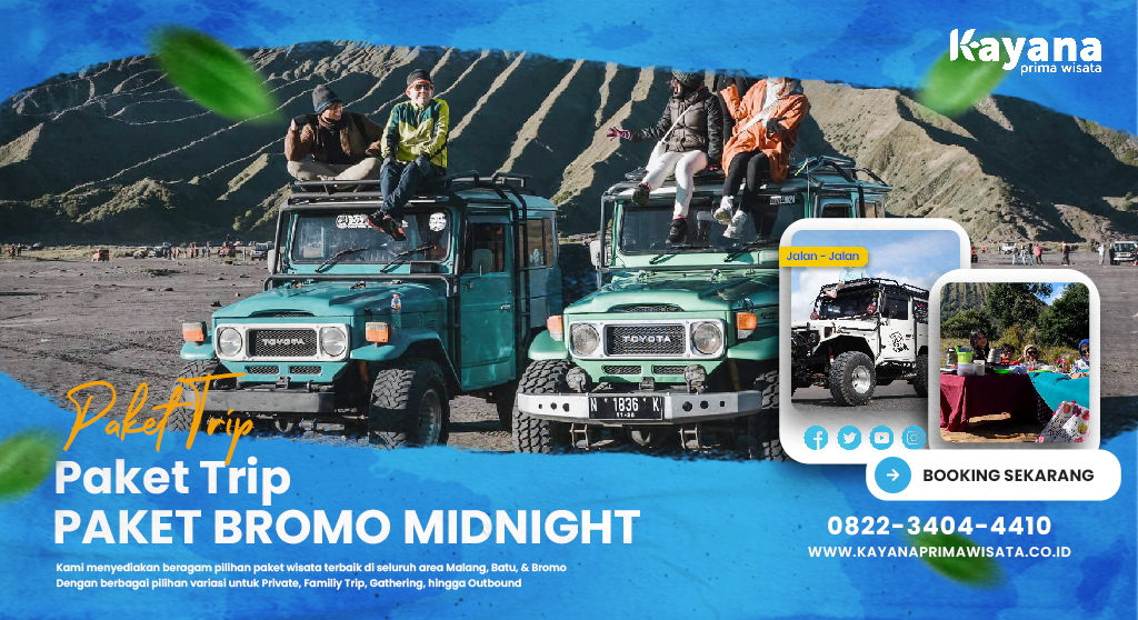 Paket Private Bromo Midnight