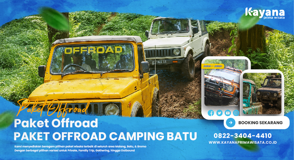Paket Offroad Camping Batu