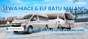 Promo Murah Sewa Hiace Elf Bus Malang