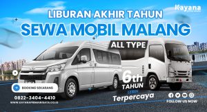 Sewa Mobil Malang Liburan Akhir Tahun Terpercaya