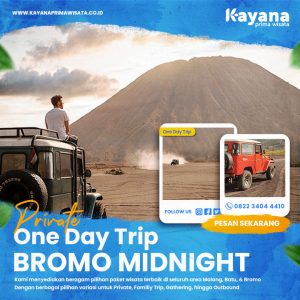 Paket One Day Trip - Bromo Midnight