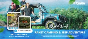 Paket Camping dan Jeep Adventure