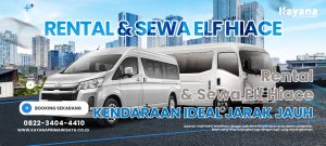 Sewa Hiace Kendaraan Ideal Perjalanan Jarak Jauh