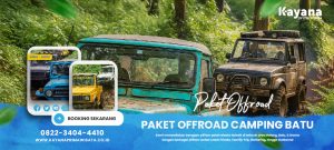 Paket Offroad Camping Batu
